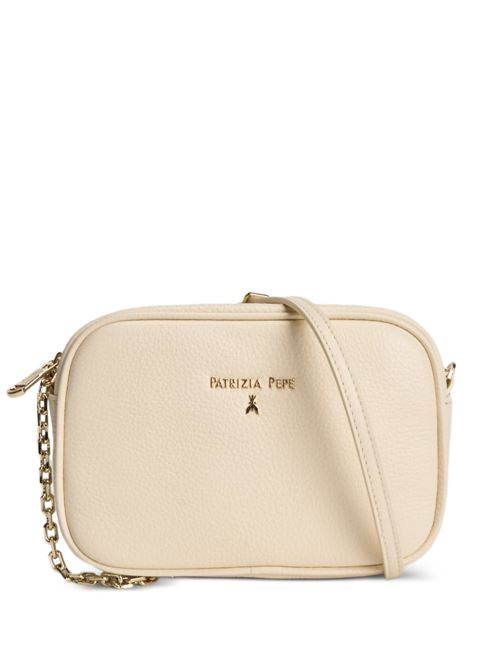 Borsa donna a tracolla panna PATRIZIA PEPE | CB0071L001W405